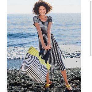 Boden Hallie Striped Jersey Dress